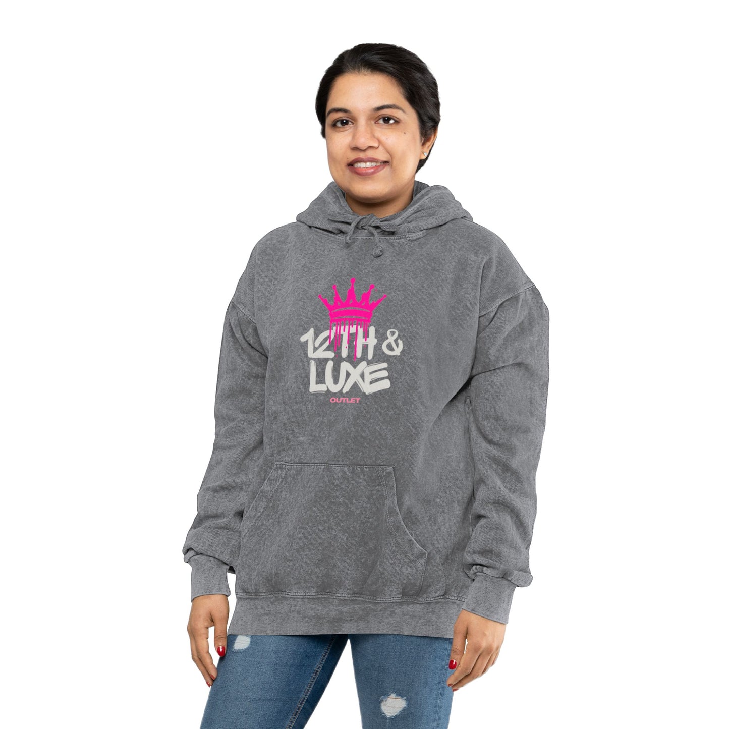 Unisex Mineral Wash Hoodie