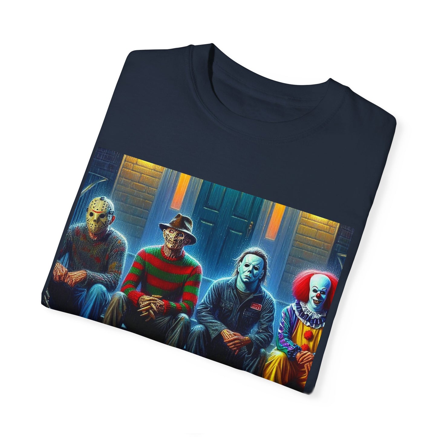 Halloween Unisex Garment-Dyed T-shirt