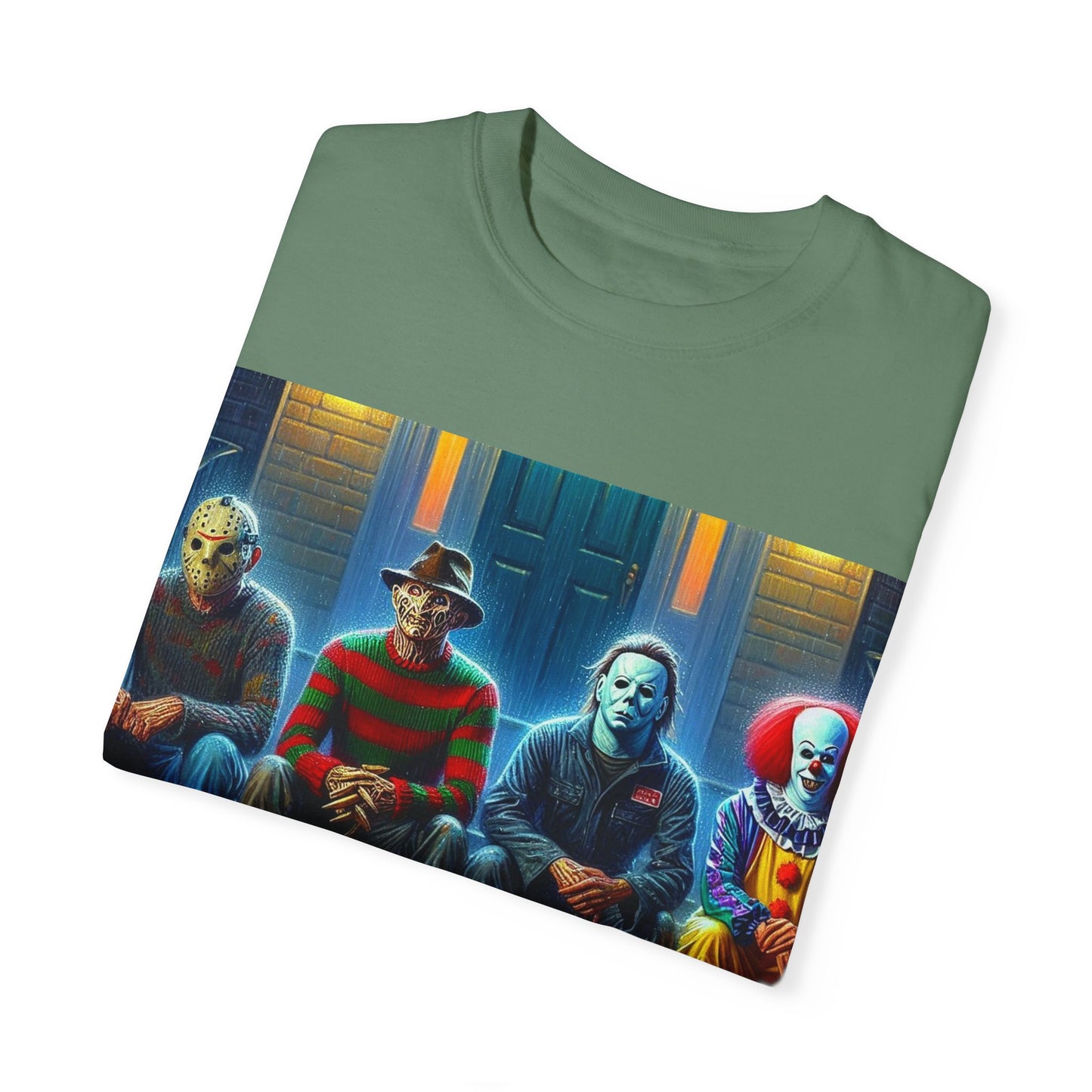 Halloween Unisex Garment-Dyed T-shirt