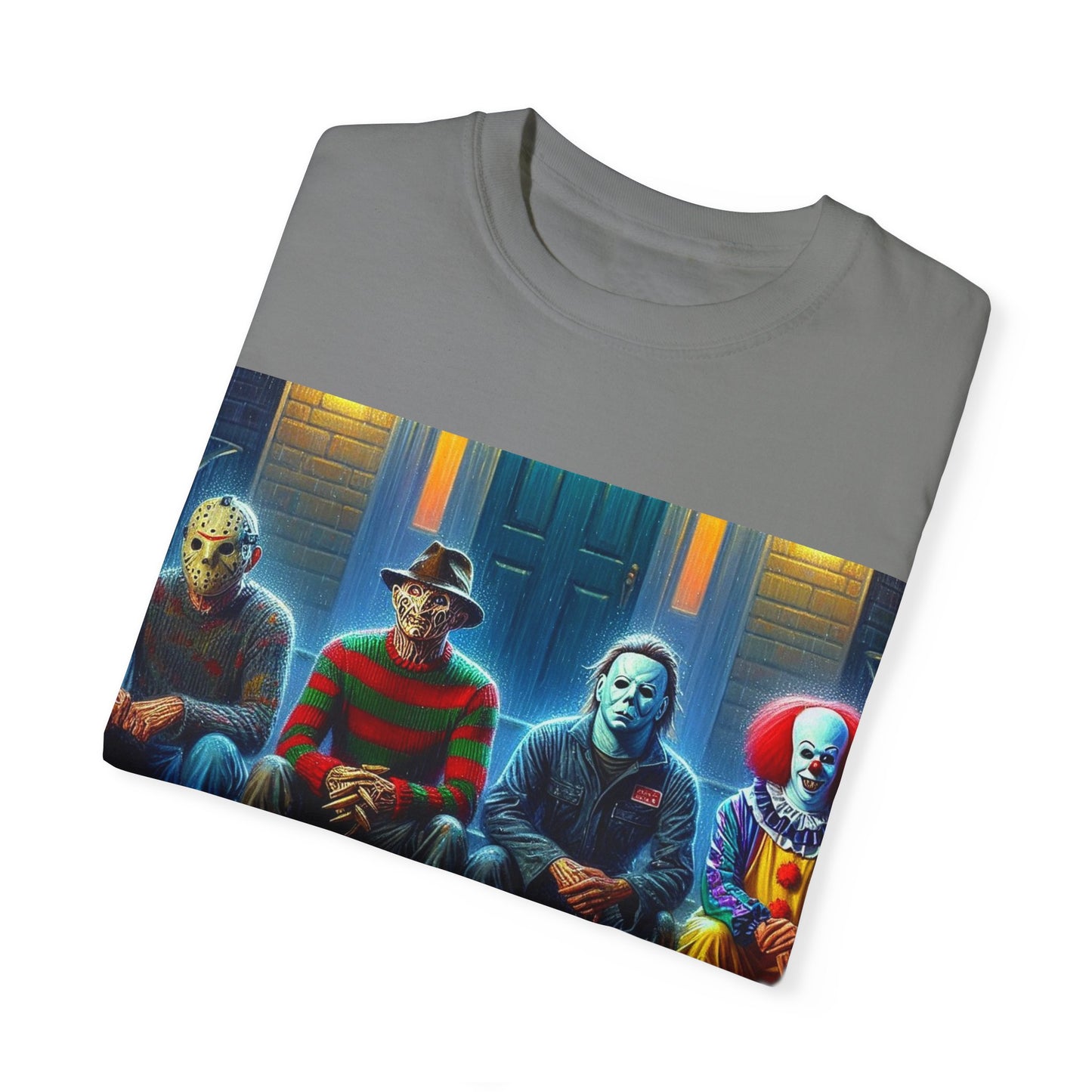 Halloween Unisex Garment-Dyed T-shirt